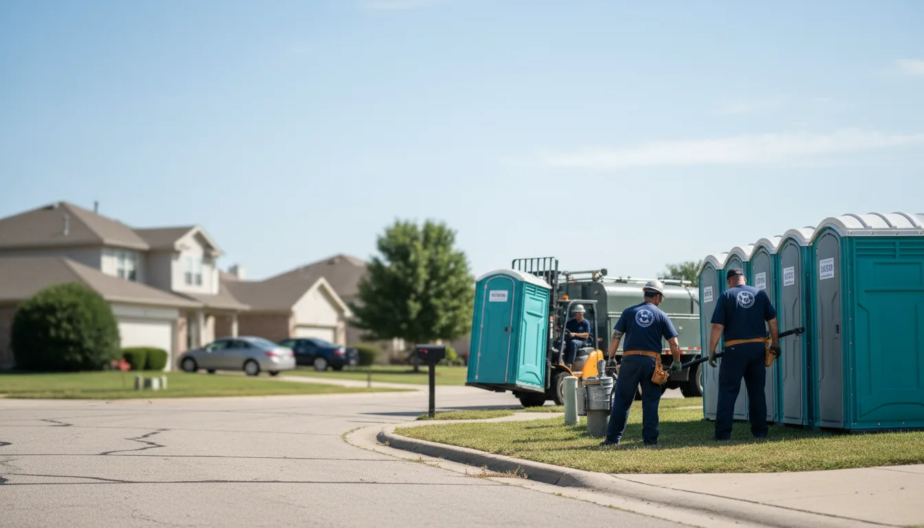 Porta Potty Rental in Witt, IL near me